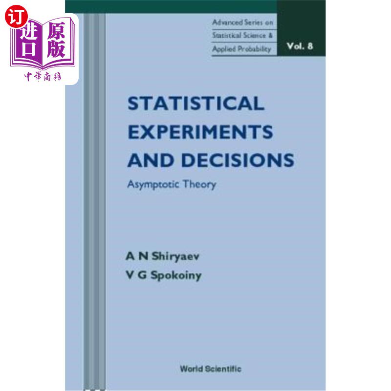海外直订医药图书Statistical Experiments and Decision, Asymptotic Theory 统计实验与决策，渐近理论