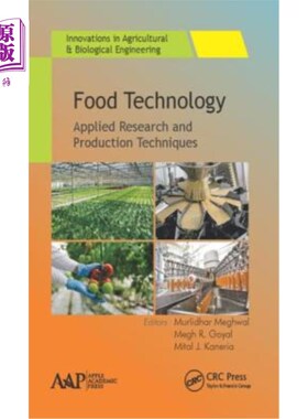 海外直订Food Technology: Applied Research and Production Techniques 食品技术：应用研究和生产技术