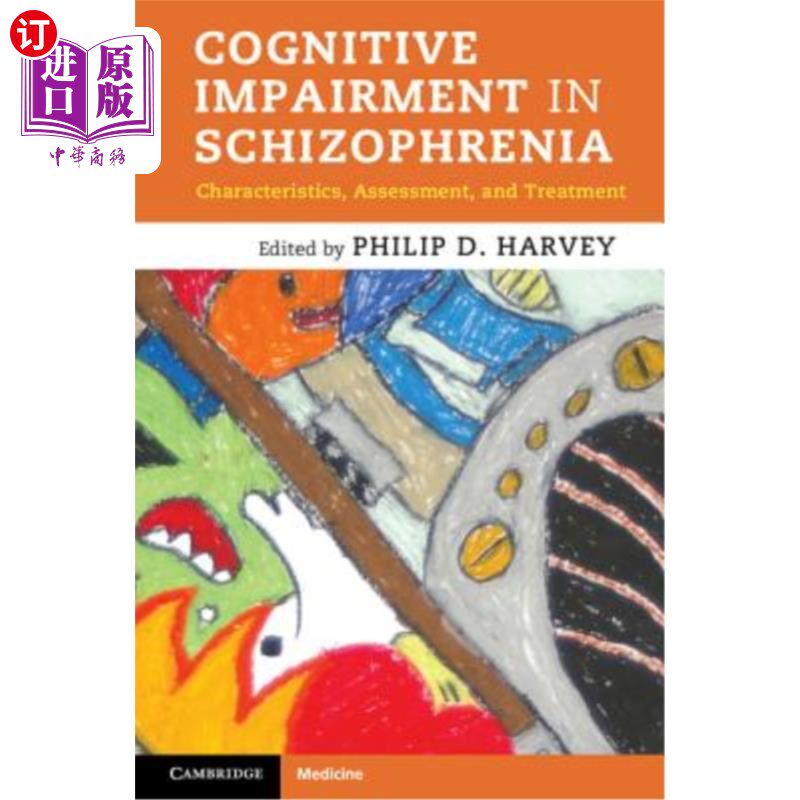 海外直订医药图书Cognitive Impairment in Schizophrenia 精神分裂症的认知障碍:特征、评估和治疗