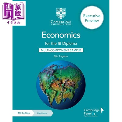现货 剑桥大学出版Economics for the IB Diploma Coursebook with Digital Access (2 Years)【中商原版】