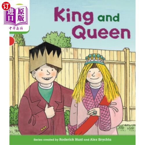 海外直订Oxford Reading Tree Biff, Chip and Kipper Storie... 牛津阅读树Biff, Chip和Kipper故事解码和发展:第2级:国王和