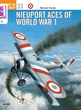 海外直订Nieuport Aces of World War 1 第一次世界大战的王牌纽波特