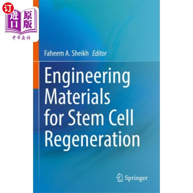 海外直订Engineering Materials for Stem Cell Regeneration 干细胞再生工程材料