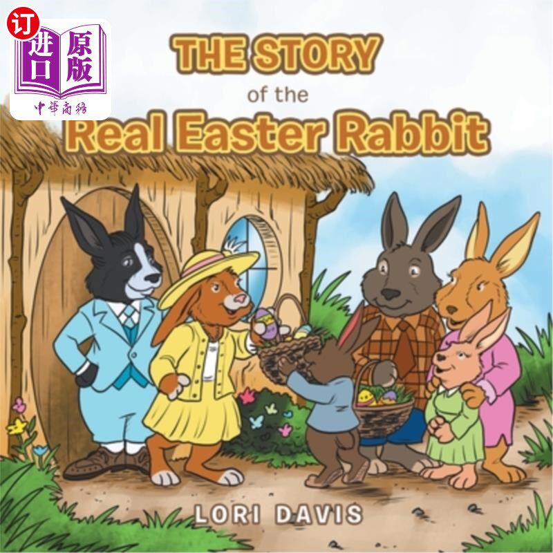 海外直订The Story of the Real Easter Rabbit 真正的复活节兔子的故事