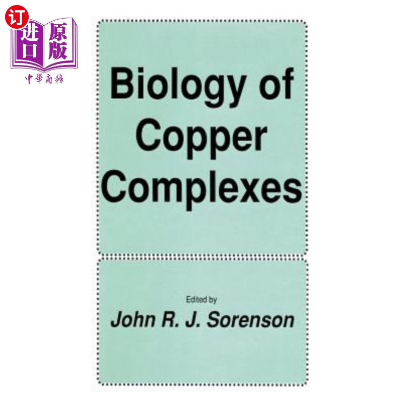 海外直订医药图书Biology of Copper Complexes 铜配合物生物学