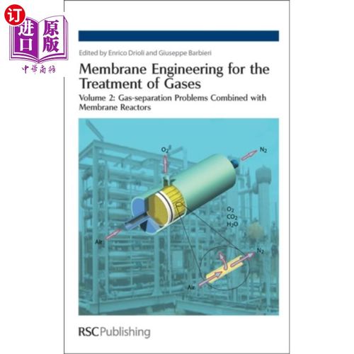 海外直订Membrane Engineering for the Treatment of Gases 气体处理的膜工程