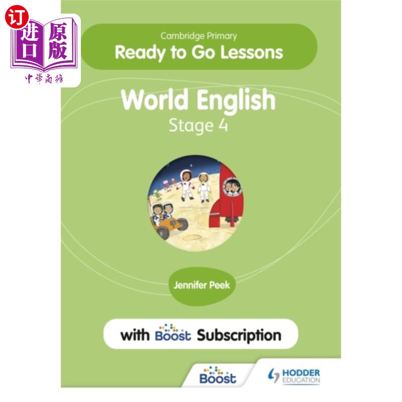 海外直订Cambridge Primary Ready to Go Lessons for World ... 剑桥小学预备课程世界英语4与Boost订阅