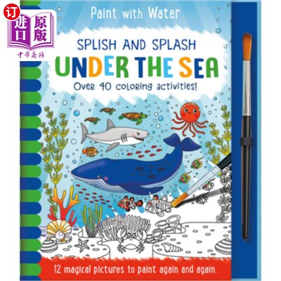 海外直订Splish and Splash - Under the Sea 飞溅和飞溅-在海底
