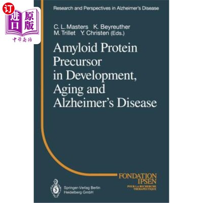 海外直订医药图书Amyloid Protein Precursor in Development, Aging and Alzheimer's Disease 淀粉样蛋白前体在发育、衰老