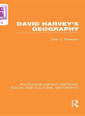 海外直订David Harvey's Geography (Rle Social & Cultural Geography) 大卫·哈维地理学（RLE社会与文化地理学）