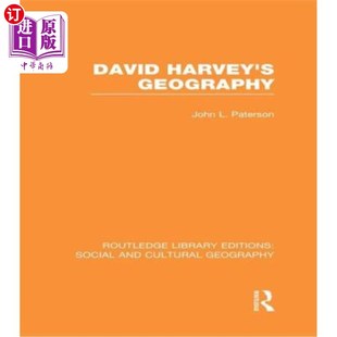 海外直订David Geography Harvey RLE社会与文化地理学 Cultural Rle 大卫·哈维地理学 Social