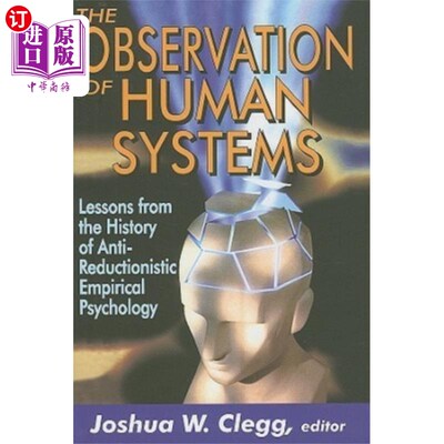 海外直订Observation of Human Systems 人类系统的观察