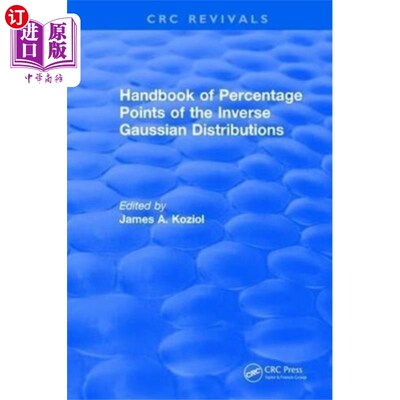 海外直订Handbook of Percentage Points of the Inverse Gau...