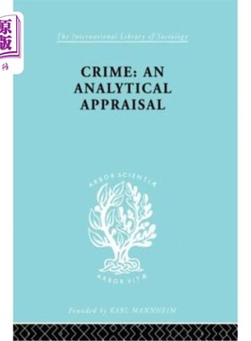 海外直订Crime: Analyt Appraisal Ils 201 犯罪：Analyt评估Ils 201