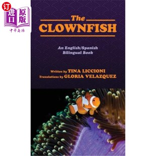 Payaso Spanish Clownfish Pez pez 西班牙语双语 海外直订The Book Bilingual English payaso：一本英语 小丑鱼