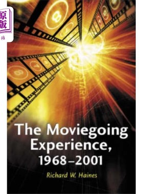 海外直订Moviegoing Experience, 1968-2001 看电影的经历，1968-2001