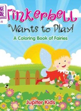海外直订Tinkerbell Wants to Play! 小叮当想玩！