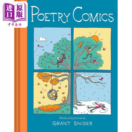诗歌漫画英文原版进口童书