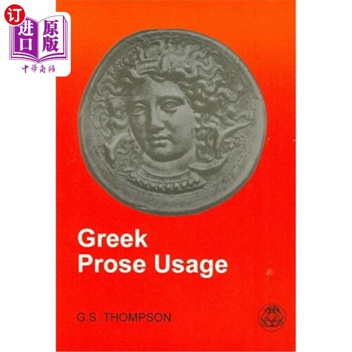 海外直订Greek Prose Usage: Metamorphoses XI 希腊散文用法：变形