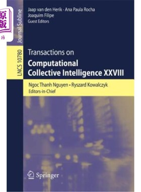 海外直订Transactions on Computational Collective Intelligence XXVIII 计算集体智能汇刊