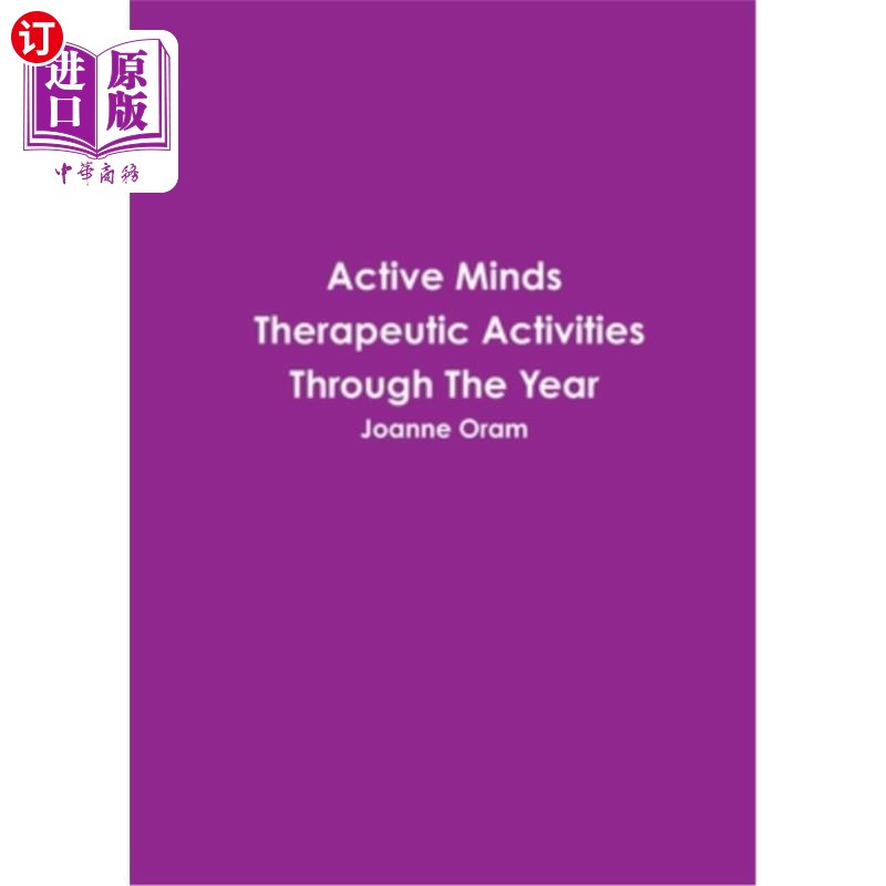海外直订医药图书Active Minds Therapeutic Activities Through The Year 积极的思想治疗活动贯穿全年