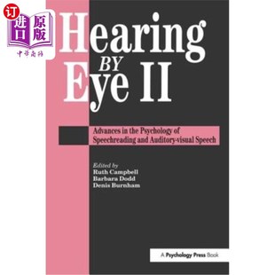 The and 言语阅读和视听言语 Eye Speech Auditory Psychology Visual 听觉之眼II Speechreading 海外直订Hearing