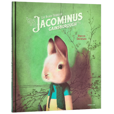 预售 海贝卡绘本 兔子雅各的生命颂歌 法文原版法语原版 Jacominus Gainsborough 海贝卡朵特梅 治愈系绘本