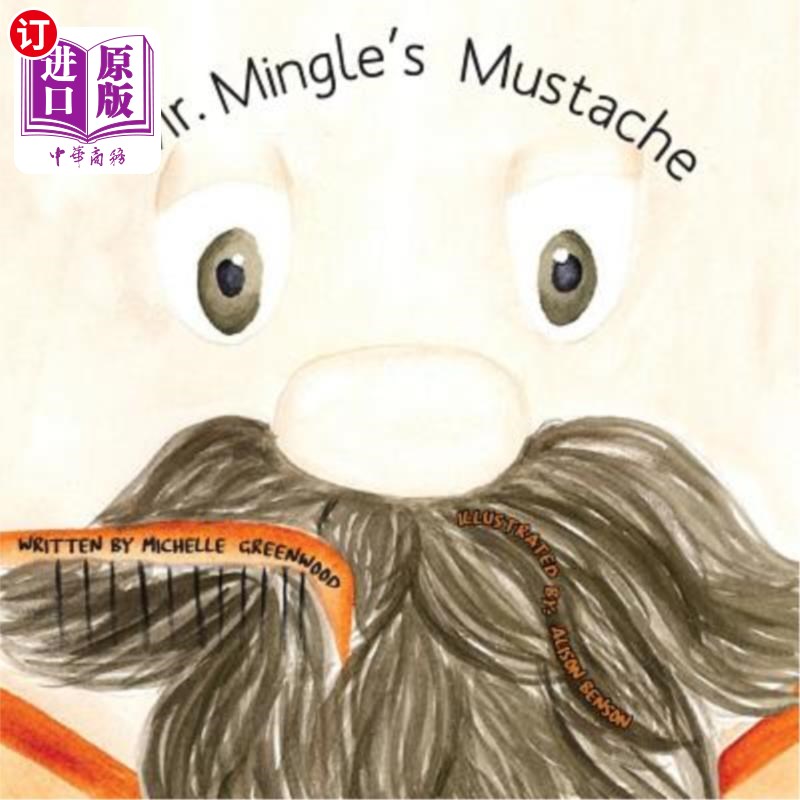 海外直订Mr. Mingle's Mustache 明格尔先生的胡子