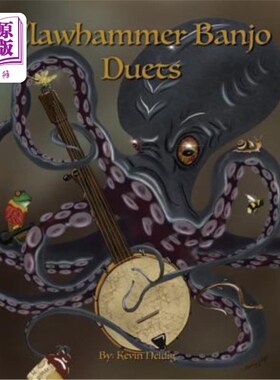 海外直订Clawhammer Banjo Duets 爪锤班卓琴二重奏