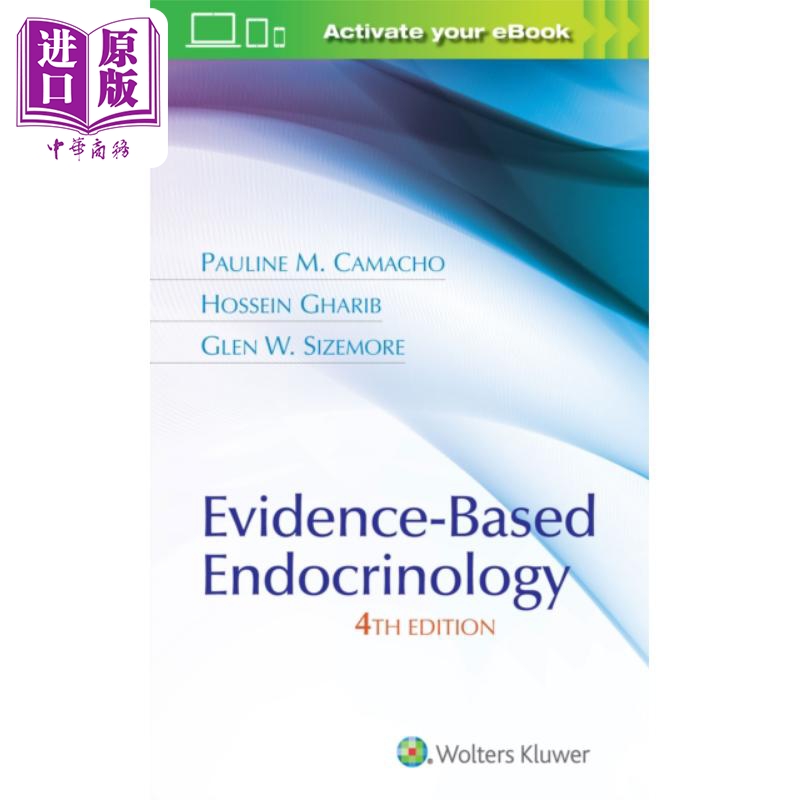现货 循证内分泌学 第4版 英文原版 Evidence Based Endocrinology Pauline M Camacho【中商原版】