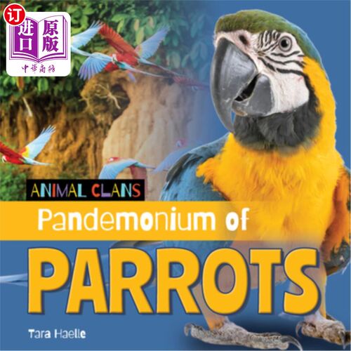 海外直订Pandemonium of Parrots 鹦鹉的混乱