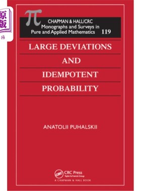 海外直订医药图书Large Deviations and Idempotent Probability 大偏差和幂等概率