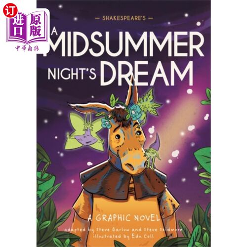 海外直订Classics in Graphics: Shakespeare's A Midsummer ... 经典图形：莎士比亚的《仲夏夜之梦》