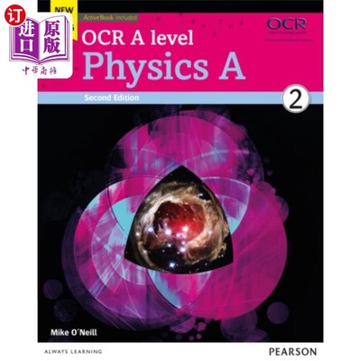 海外直订OCR A level Physics A Student Book 2 + ActiveBook OCR A级物理学生图书2 + ActiveBook