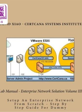 海外直订Lab Manual - Enterprise Network Solution Volume III: Setup An Enterprise Network 实验室手册-企业解决方