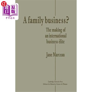 Elite 打造国际商业精英 The International Business? Making 家族企业吗? 海外直订A Business Family