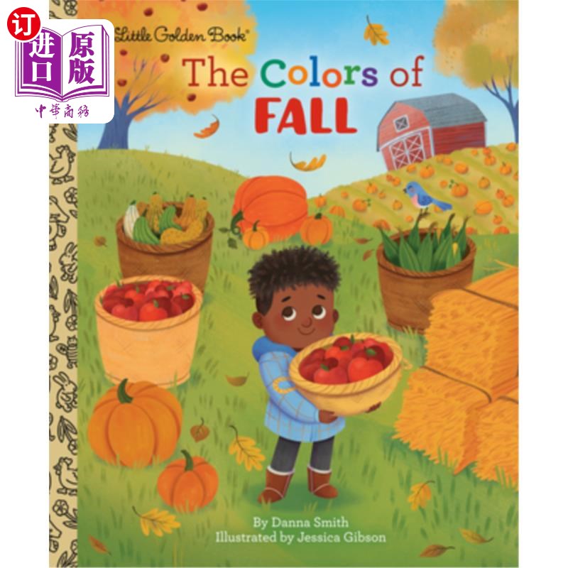 海外直订The Colors of Fall 秋天的色彩