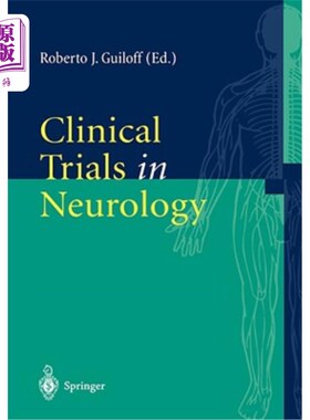 海外直订医药图书Clinical Trials in Neurology 神经病学临床试验