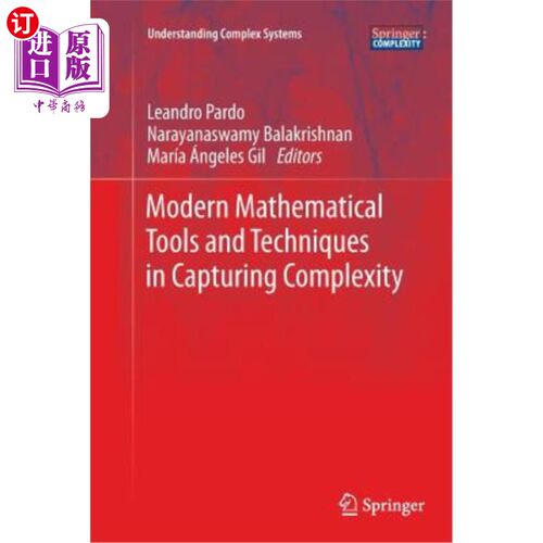 海外直订Modern Mathematical Tools and Techniques in Capturing Complexity 捕捉复杂性的现代数学工具和技术