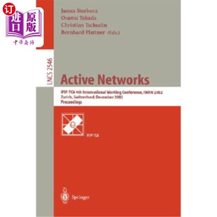 Conference Networks International 海外直订医药图书Active Iwan 主动 Tc6 Zuric Ifip 4th 2002 Working