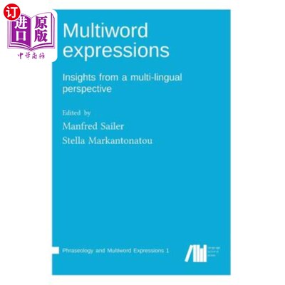 海外直订Multiword expressions 多字表达式