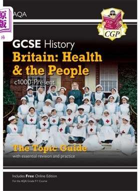 海外直订GCSE History AQA Topic Guide - Britain: Health a... GCSE历史AQA主题指南-英国:健康和人民:c1000-现在