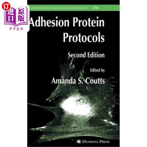 海外直订Adhesion Protein Protocols 粘附蛋白协议