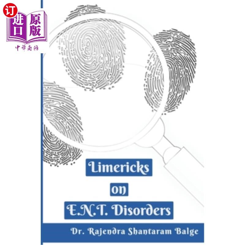 海外直订Limericks on E.N.T. Disorders 关于E.N.T.障碍的打油诗