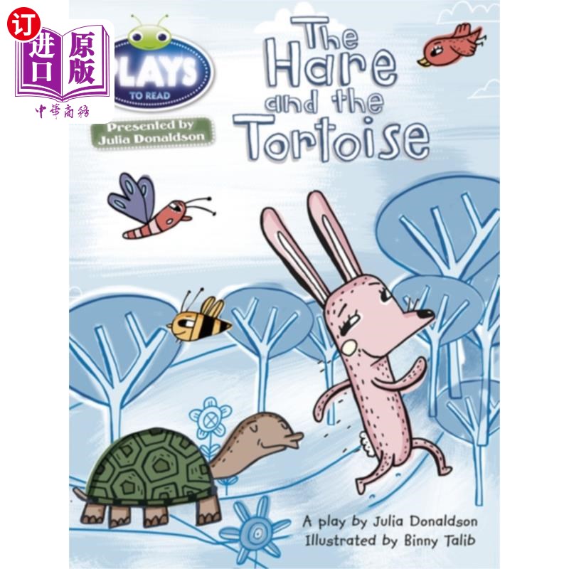 海外直订Bug Club Guided Julia Donaldson Plays Year 2 Orange The Hare and the Tortoise 虫子俱乐部指导茱莉亚唐纳森扮
