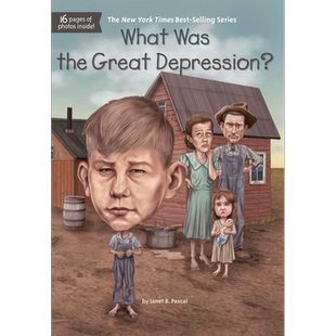 什么是大萧条？What Was the Great Depression? What was 系列 中小学生人文历史百科读物 7~12岁 英文原版【中商原版】