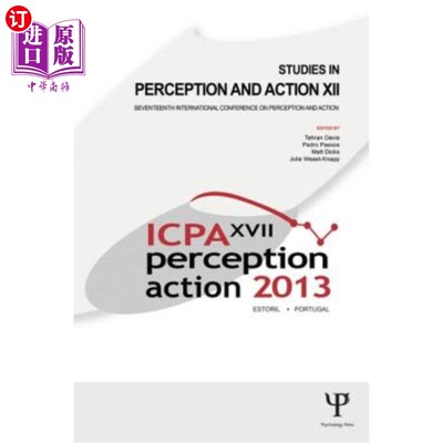 海外直订Studies in Perception and Action XII: Seventeenth International Conference on Pe 知觉与行动研究十二:第十七