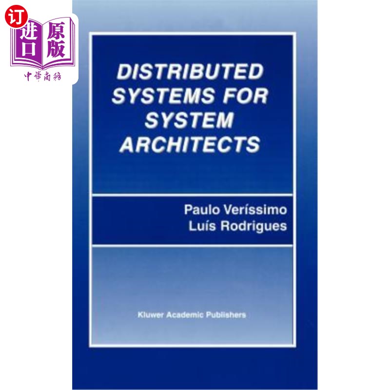 海外直订Distributed Systems for System Architects 系统架构师的分布式系统