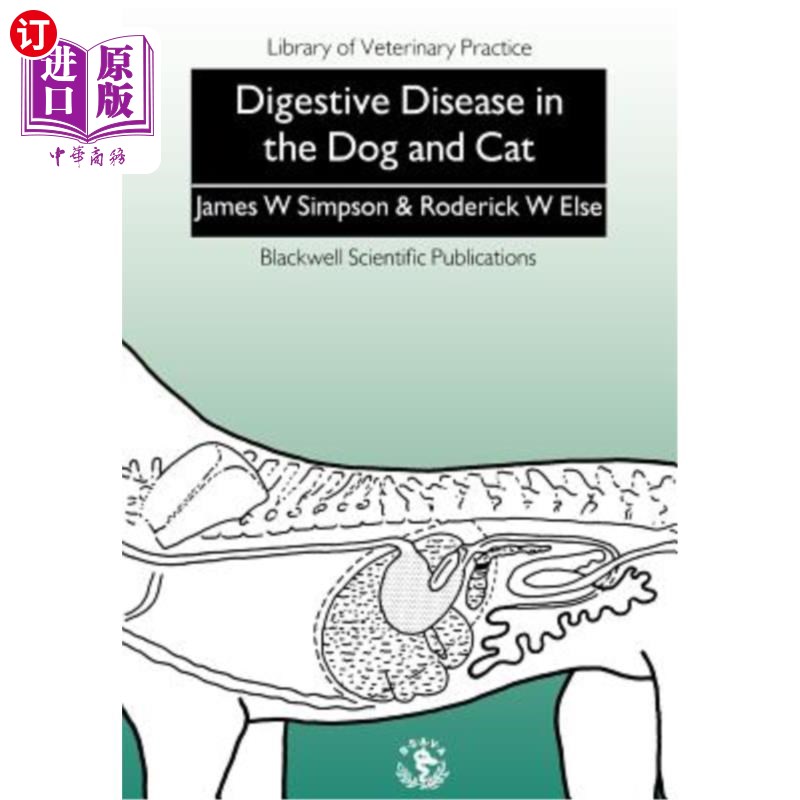 海外直订医药图书Digestive Disease Dog and Cat 狗和猫的消化系统疾病