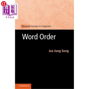 海外直订Word Order 词序
